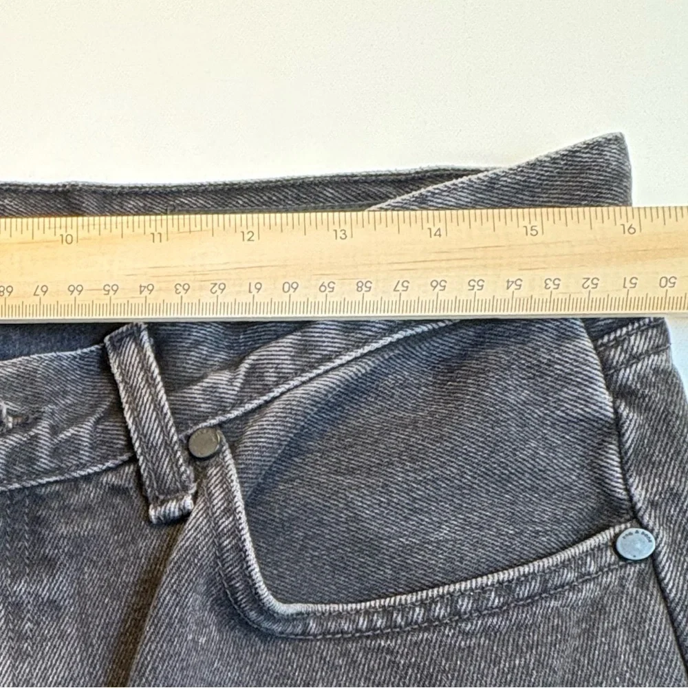 Rag & Bone Fit 2 Embroidered Logo Jeans Mens 30 Stone Kuro Black USA